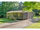 Charming screened porch is perfect for entertaining overlooking the large backyard at 3329 Broughton Dr, Durham, NC 27704