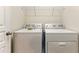 Practical laundry area with a side-by-side washer and dryer setup for efficient chores at 350 Pillow Ln, Burlington, NC 27217