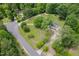 Birds eye view displays this home's proximity to a neighborhood intersection at 4605 Malor Dr, Wake Forest, NC 27587