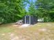 Durable storage shed with ample space for tools and equipment at 4605 Malor Dr, Wake Forest, NC 27587
