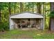 Detached garage and storage space for tools, equipment and recreational gear at 4701 Governor Hunt St, Efland, NC 27243