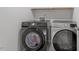 Laundry room with a front-loading washer and dryer at 637 Marrian Dr, Clayton, NC 27520