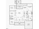 Detailed floor plan showcasing the layout of the home with dimensions and room names for easy visualization at 7801 Charters End St, Willow Springs, NC 27592