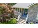 Stone front porch and walkway up to the home's front entrance at 856 Williams White Rd, Zebulon, NC 27597
