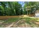 Spacious backyard with new wooden fence and plenty of room to play at 908 W Garden St, Sanford, NC 27330
