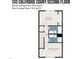 Second floor floorplan for 103 Coleridge Court at 103 Coleridge Ct, Carrboro, NC 27510