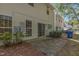 This cozy backyard features a patio, a privacy fence, and siding, creating a semi-private retreat at 1031 Lake Moraine Pl, Raleigh, NC 27607