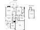 A detailed floor plan of the home at 12505 Garden Tree Ln, Raleigh, NC 27614