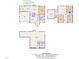 Detailed floor plan showcasing the layout, dimensions, and total square footage of the home at 1325 Red Brick Rd, Garner, NC 27529