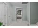 Hallway featuring a bedroom entrance, carpeted floor, and light walls at 1813 Carrington Dr, Raleigh, NC 27615