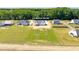 Aerial view of several homes situated on expansive lots on Banner Elk Rd at 188 Banner Elk Rd, Benson, NC 27504