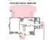 Ground floor layout with Gathering room, dining area, kitchen, laundry, and decks at 203 Old Forest Creek Dr, Chapel Hill, NC 27514