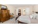 Cozy main bedroom featuring a stylish wardrobe and elegant furnishings at 203 Old Forest Creek Dr, Chapel Hill, NC 27514
