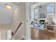 Bright living room showcasing a cozy fireplace, high ceilings, and a warm, inviting atmosphere at 208 Bridle Boast Rd, Cary, NC 27519