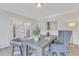 Bright office with a modern desk and cozy seating, perfect for remote work at 208 Bridle Boast Rd, Cary, NC 27519