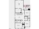 Floorplan of the second floor highlighting bedrooms, bathrooms, laundry, and the owner's suite at 215 Blue Butterfly Dr, Angier, NC 27501