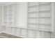 Clean white shelves provides ample storage to this room at 2233 Alpine Rd, Durham, NC 27707
