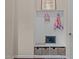 Custom mudroom cubbies with baskets at 2361 Rainy Lake St, Wake Forest, NC 27587