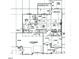 First floor plan featuring a spacious layout with a two-car garage, Gathering room, breakfast area, and guest bedroom at 249 Deer Tail Ln # 45, Fuquay Varina, NC 27526