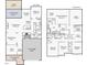 Detailed floor plan showcasing the layout, room dimensions, and spatial relationships of the home at 272 High Woods Rdg, Chapel Hill, NC 27517
