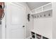 Mudroom with cubbies, hooks, and bench, ideal for organizing shoes and outerwear at 272 High Woods Rdg, Chapel Hill, NC 27517