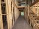 Unfinished hallway with a staircase at 332 Inspiration Way, Fuquay Varina, NC 27526