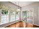 Charming breakfast nook with large windows and lots of light at 340 Orbison Dr, Cary, NC 27519