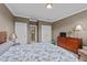 Spacious bedroom with ensuite and double closets at 3923 Napa Valley Dr, Raleigh, NC 27612
