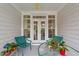 Cozy patio with outdoor seating at 3923 Napa Valley Dr, Raleigh, NC 27612
