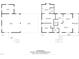 Detailed floor plan showcasing the layout of the home's two stories, including room dimensions at 4144 Fairport Rd, Kittrell, NC 27544