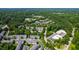 A high aerial view of the community at 717 Samuel Cary Dr, Cary, NC 27511