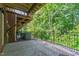 Patio area looking into wooded area at 717 Samuel Cary Dr, Cary, NC 27511