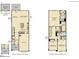 Open concept floor plan featuring a kitchen, dining area, living room, and bedrooms at 84 Blossom Field Way, Angier, NC 27501