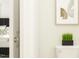Powder room featuring toilet with modern design and an art print on the wall at 84 Blossom Field Way, Angier, NC 27501