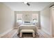 Comfortable bedroom with decorative rug and side tables at 847 E Maple Ln, Fuquay Varina, NC 27526