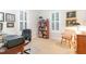 Home office featuring natural light, traditional furniture and neutral carpet at 850 N Langdon, Pittsboro, NC 27312