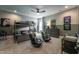 Playful bedroom with bunk beds and cozy gaming area at 91 Ivy Ridge Rd, Chapel Hill, NC 27516