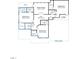 Second floor plan showing the layout of the bedrooms, loft, bonus room and attic at 91 Ivy Ridge Rd, Chapel Hill, NC 27516