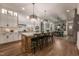 Stylish kitchen with a large island, modern appliances, and hardwood floors at 91 Ivy Ridge Rd, Chapel Hill, NC 27516