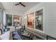 Beautiful outdoor living space with access to the kitchen and living room at 91 Ivy Ridge Rd, Chapel Hill, NC 27516