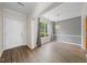 Bright dining area with large window and hardwood floors at 1003 Crimson Dr, Durham, NC 27713