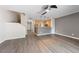 Spacious open-concept living area with modern finishes and hardwood flooring at 1003 Crimson Dr, Durham, NC 27713