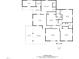 Detailed floorplan highlighting room dimensions and layout at 102 S College Ave, Kenly, NC 27542