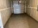 Spacious single-car garage with ample room for storage or a workshop at 1116 Merlot Hills Ln, Durham, NC 27704