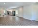 Large open living room with wood floors at 114 N Guthrie Ave, Durham, NC 27703