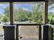 View of the street and front yard from the home's covered porch at 114 N Guthrie Ave, Durham, NC 27703