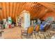 Large unfinished attic space with exposed wood beams and ample storage potential at 12500 Richmond Run Dr, Raleigh, NC 27614