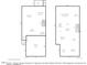 Detailed floor plan showcasing room dimensions and layout of the two-story house at 136 Ashlar Ct, Cary, NC 27519