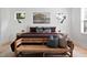 Beautifully decorated bedroom with accent pillows and natural light at 1405 Watts St, Durham, NC 27701
