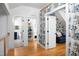 Hallway offers access to bedrooms and bathrooms, offering privacy and convenience at 1503 Hollywood St, Durham, NC 27701